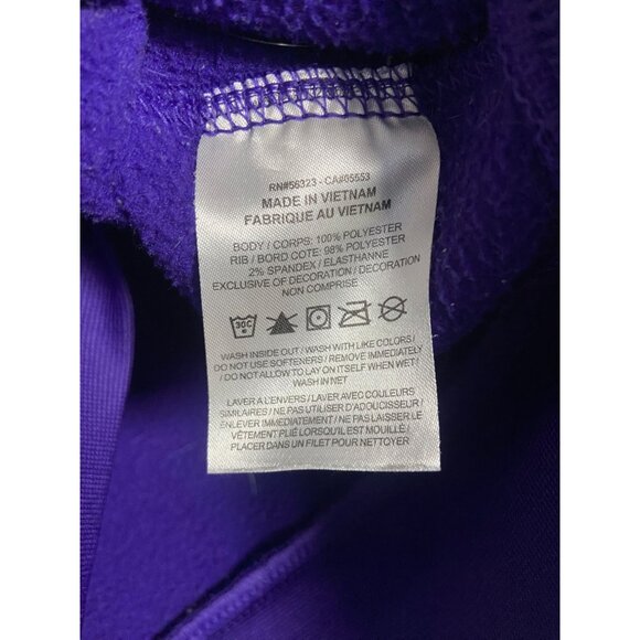 Minnesota Vikings Nike NFL 100 Dri-FIT On Field Hoodie Medium Purple - Picture 10 of 13